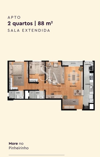 Apartamento de 2 quartos, no bairro Pinheirinho, em Curitiba | Eu Corretor