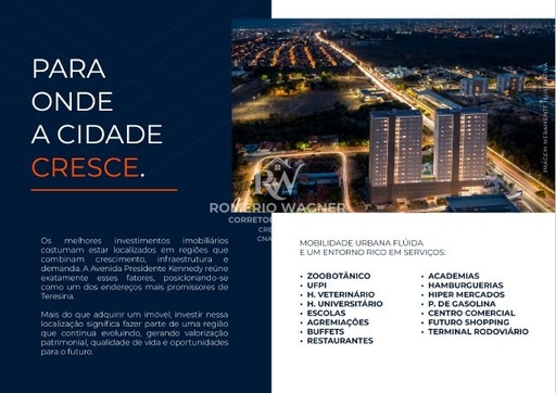 Apartamento de 3 quartos, no bairro Zoobotânico, em Teresina | Eu Corretor