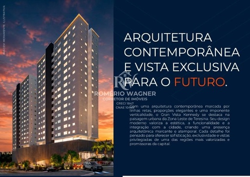 Apartamento de 3 quartos, no bairro Zoobotânico, em Teresina | Eu Corretor