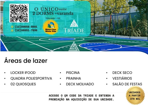 Apartamento de 2 quartos, no bairro ZONA LESTE- Jardim Castanheira, em São José dos Campos | Eu Corretor