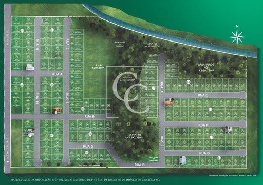 Lote/Terreno no bairro Linha Anta , em Criciúma | Eu Corretor
