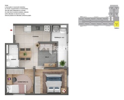 Apartamento de 2 quartos, no bairro Barra Funda, em Litoral Sul de São Paulo | Eu Corretor