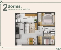 Apartamento de 2 quartos, 42m² no bairro Vila Maria, em São Paulo | Eu Corretor