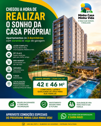 Apartamento de 2 quartos, 42m² no bairro Santo Amaro, em São Paulo | Eu Corretor